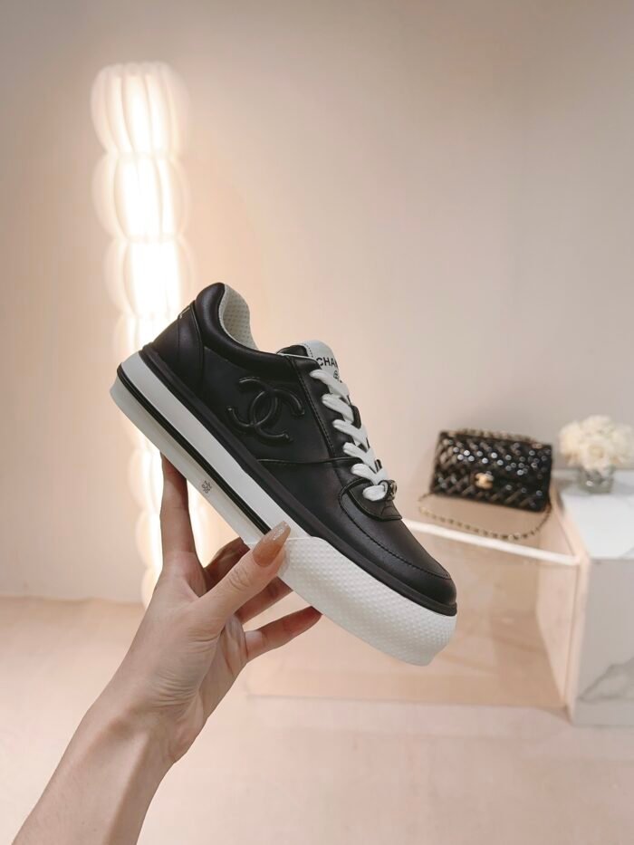Chanel 23C Panda black and white pink sneakers Size: 35-40 note shoes size when you fill shipping address