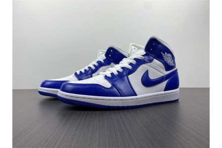 Air Jordan 1 Mid Kentucky Blue