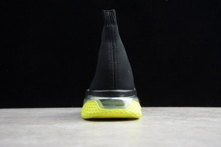 Balenciaga SPEED TRAINER SNEAKERS WITH YELLOW BOTTOM