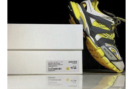 Balenciaga TRACK TRAINER GRAY YELLOW