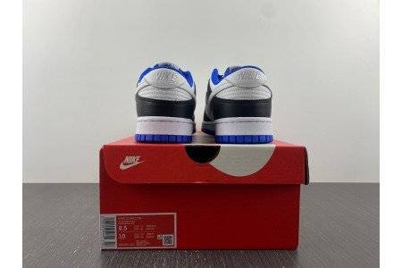 Nike Dunk Low White Black Royal