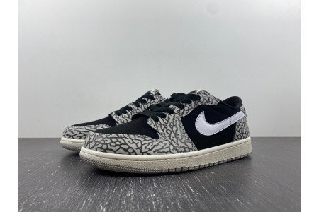 AIR Jordan 1 Retro Low OG Black Cement