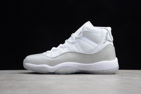 AIR Jordan 11 Retro White Metallic Silver