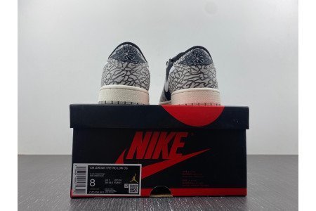 AIR Jordan 1 Retro Low OG Black Cement