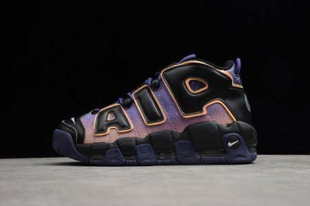AIR MORE UPTEMPO DUSK TO DAWN BLACK/PURPLE/ORANGE