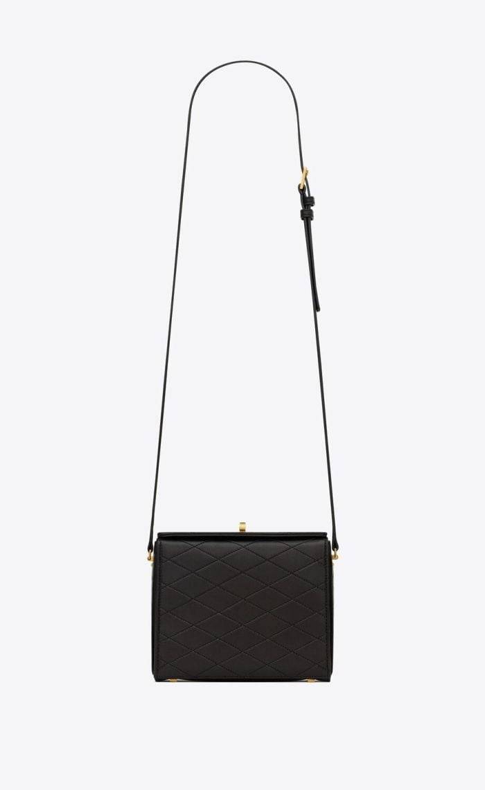 YSL / MINI SQUARE BAG IN QUILTED LAMBSKIN 7538231EL071000
