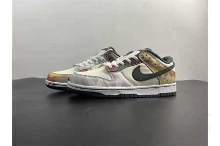 Nike Dunk Low SE Sail Multi-Camo