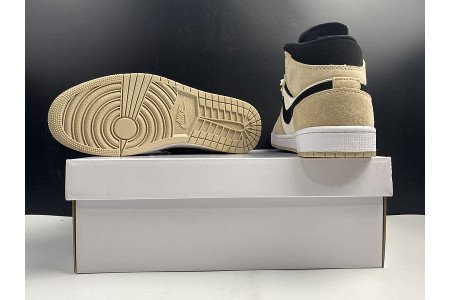 Air Jordan 1 Mid Barely Orange Light Violet