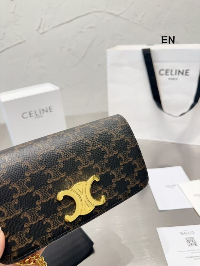 CELINE Presbyopia pattern Chain bag Size: 20*10cm