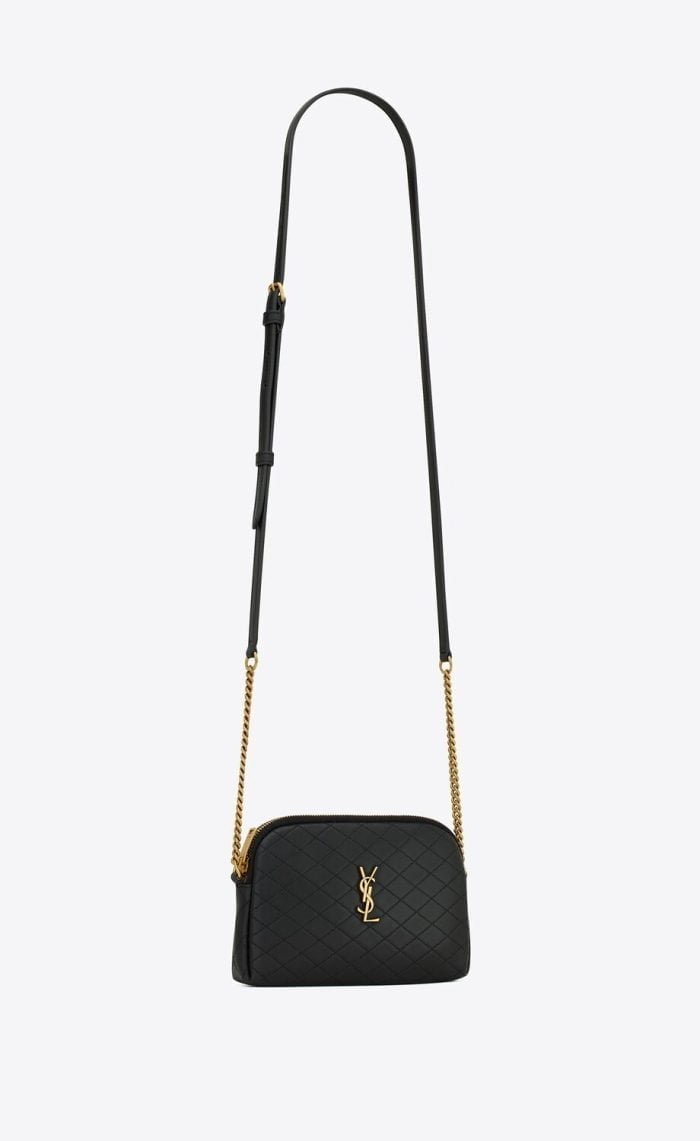 YSL / GABY ZIPPED POUCH IN QUILTED LAMBSKIN 7336671EL071000