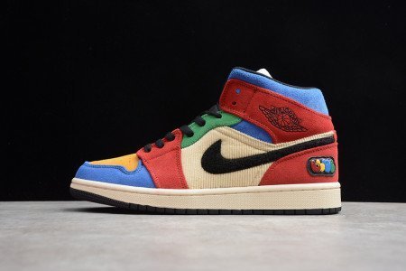 JORDAN 1 MID SE FEARLESS BLUE THE GREAT