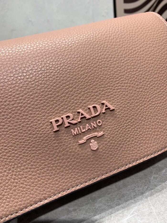 Prada renovate shoulder bag pink 55139 Size:24*15*10.5cm