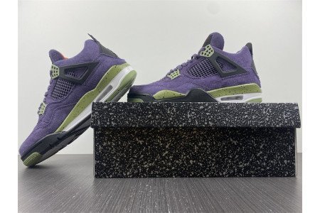 Air Jordan 4 WMNS ?Canyon Purple?