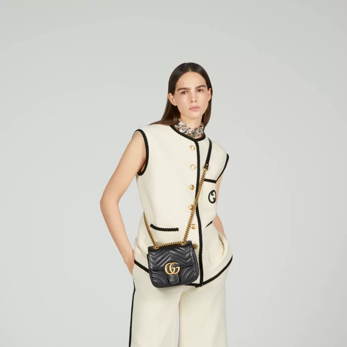 GUCCI / GG MARMONT MINI SHOULDER BAG 739682 AABZC 1000