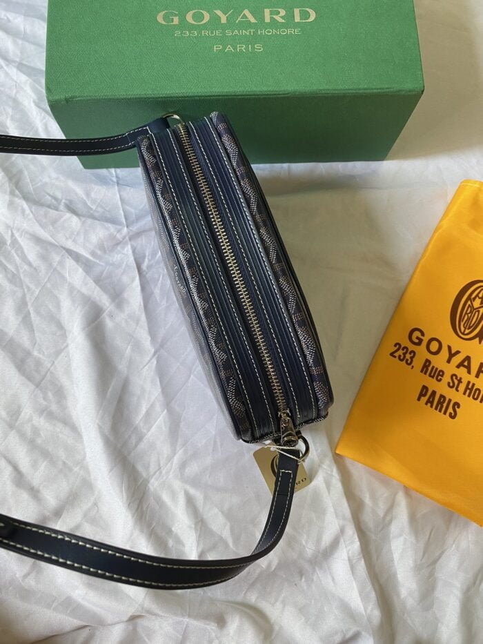 Goyard mini Camera bag Blue size:23*8*14cm