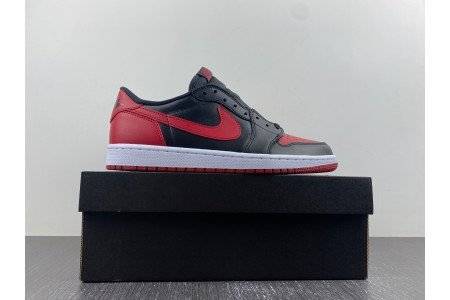 Air Jordan 1 Low OG ?Bred?
