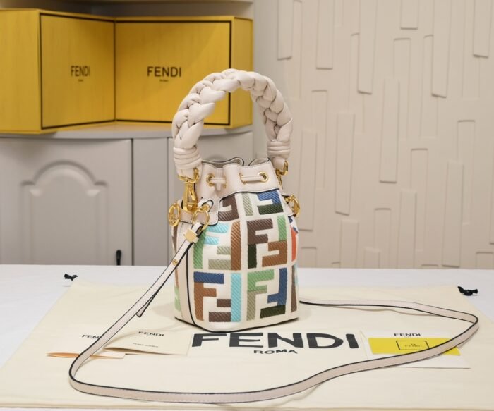 FENDI mini bucket bag 0189 Rainbow