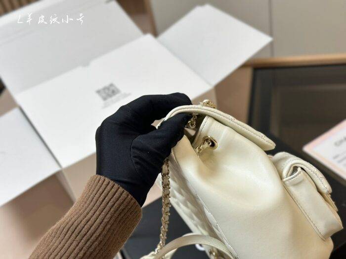 CHANEL Gabrielle Cowhide grain The homeless backpack 2 colors size: 20*20cm