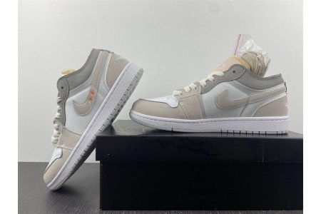 Jordan 1 Low Inside Out White Phantom