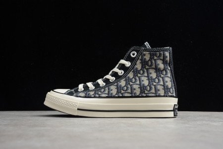 DIOR X CONVERSE B23 OBLIQUE HIGH TOP SNEAKER 3SN249YNT3