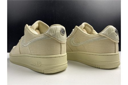 Stussy x Nike Air Force 1 Low ?Fossil Stone?