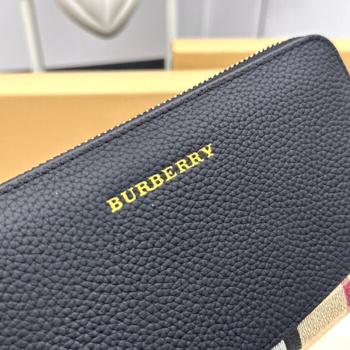 Burberry cowhide long wallet 6660101 size: 19*10*2.5cm