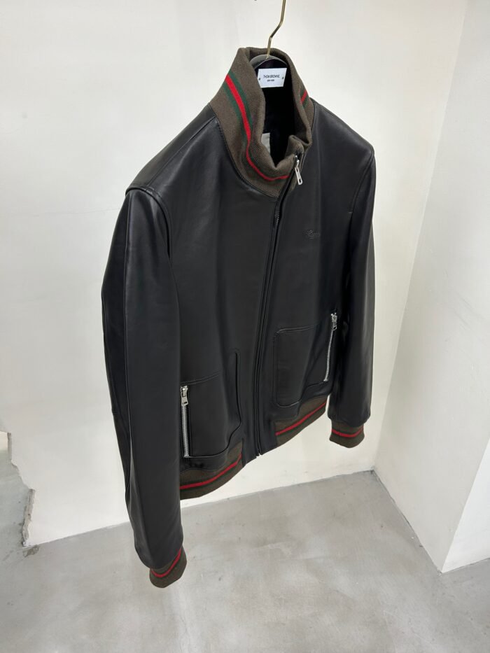 Gucci Autumn/Winter vintage leather jacket size: 48-56
