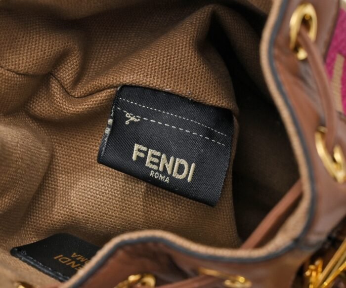 FENDI mini bucket bag 0189 rainbow