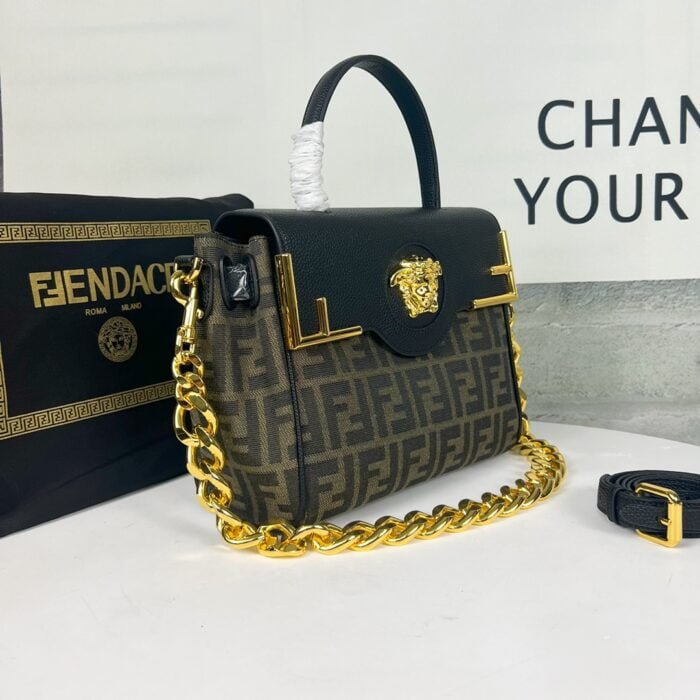 FENDI Fendace La Medusa Crossbody bag
