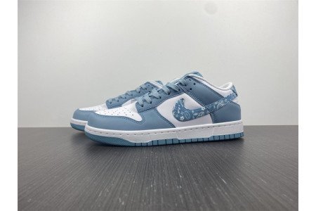 Nike Dunk Low ?Blue Paisley?