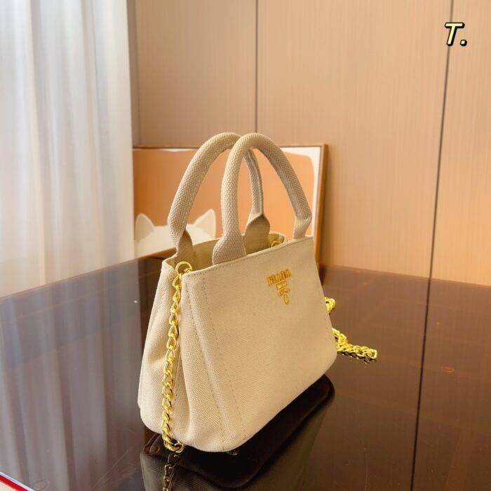 Prada Flou canvas handbag 4 colors size: 22*12*14cm