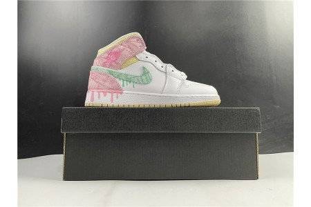 Air Jordan 1 Mid Pink Ice-Cream