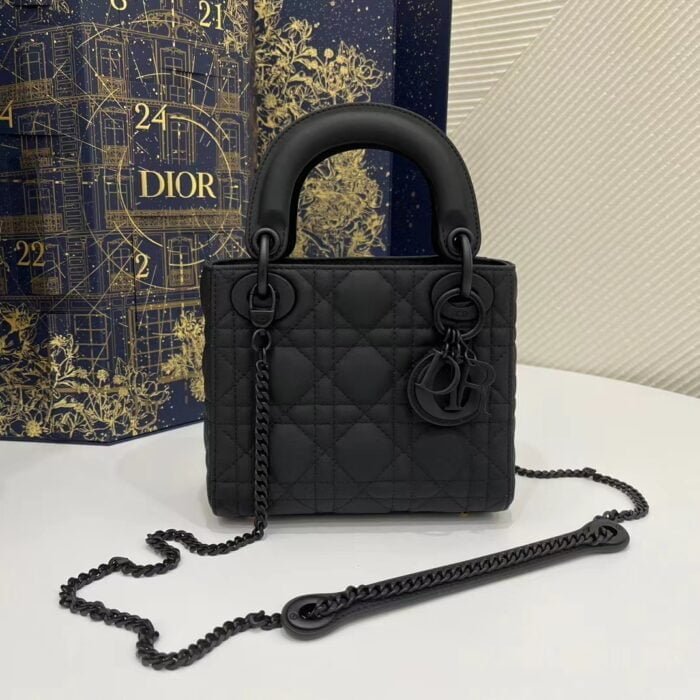 Dior three grid series matte black