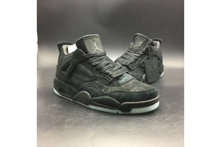AIR Jordan 4 Retro Kaws Black