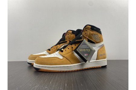 Air Jordan 1 High Element Gore-Tex Light Curry
