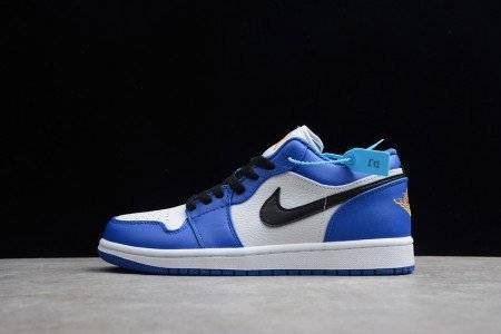 JORDAN 1 LOW HYPER ROYAL ORANGE PEEL