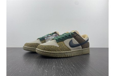 Nike Dunk Low Safari Golden Moss