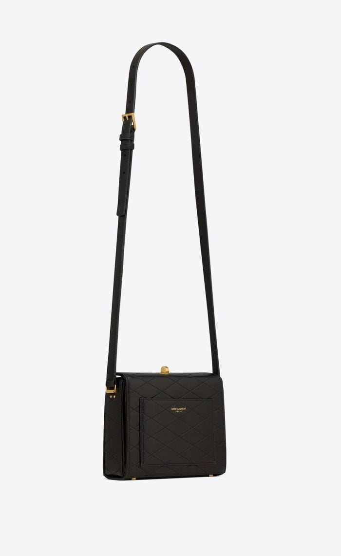 YSL / MINI SQUARE BAG IN QUILTED LAMBSKIN 7538231EL071000
