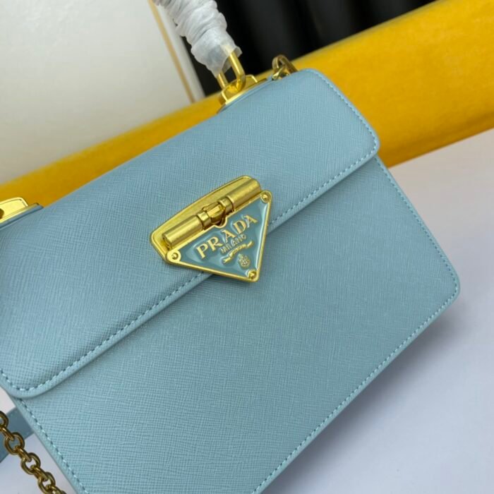 Prada organ bag light blue size: 20*15*5cm