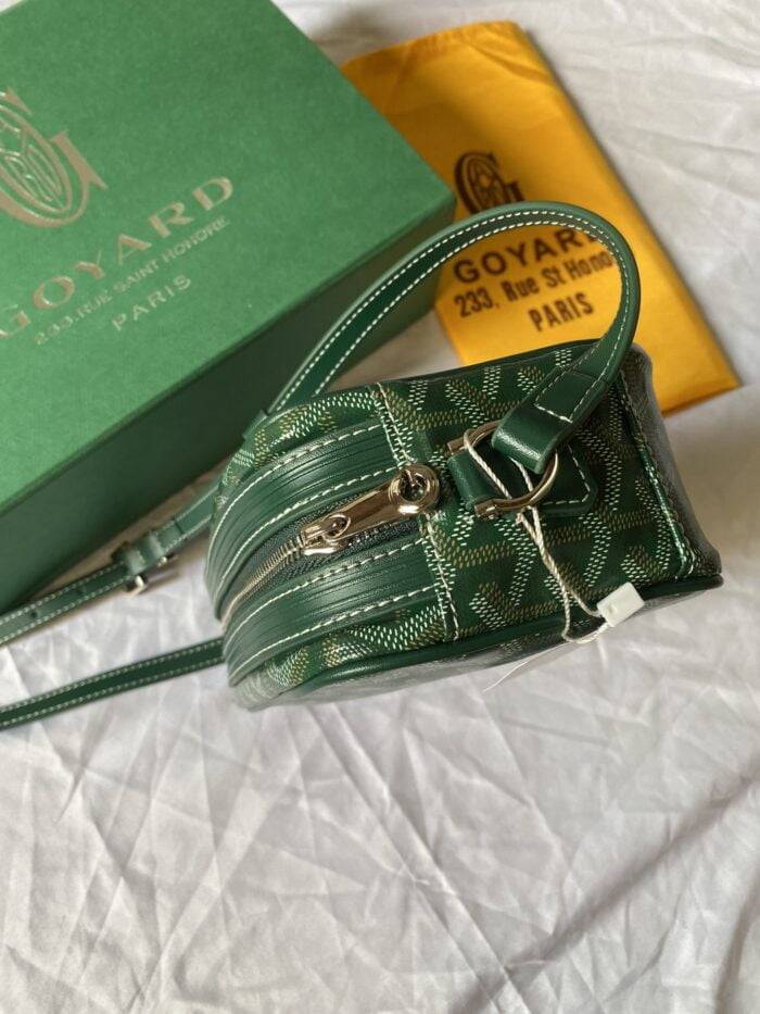 Goyard mini Camera bag Green size:23*8*14cm