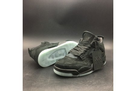 AIR Jordan 4 Retro Kaws Black