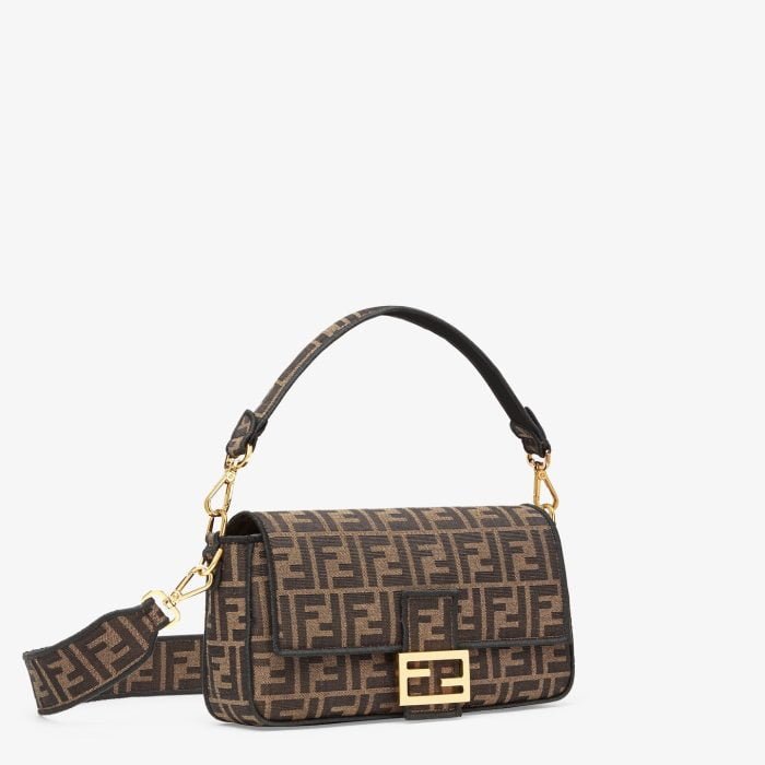 FENDI / Baguette Jacquard FF fabric bag 8BR600A6V5F17U4