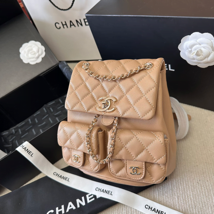 Chanel 23p duma backpack size:21x20cm