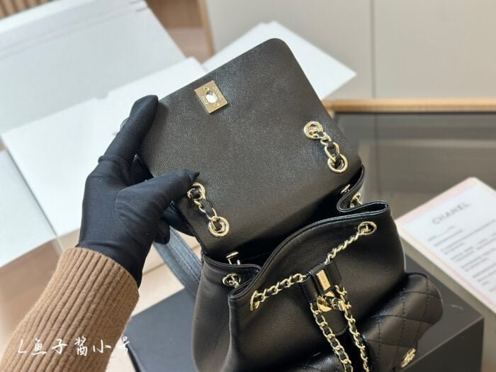 CHANEL Gabrielle caviar The homeless backpack 4 colors size: 20*20cm
