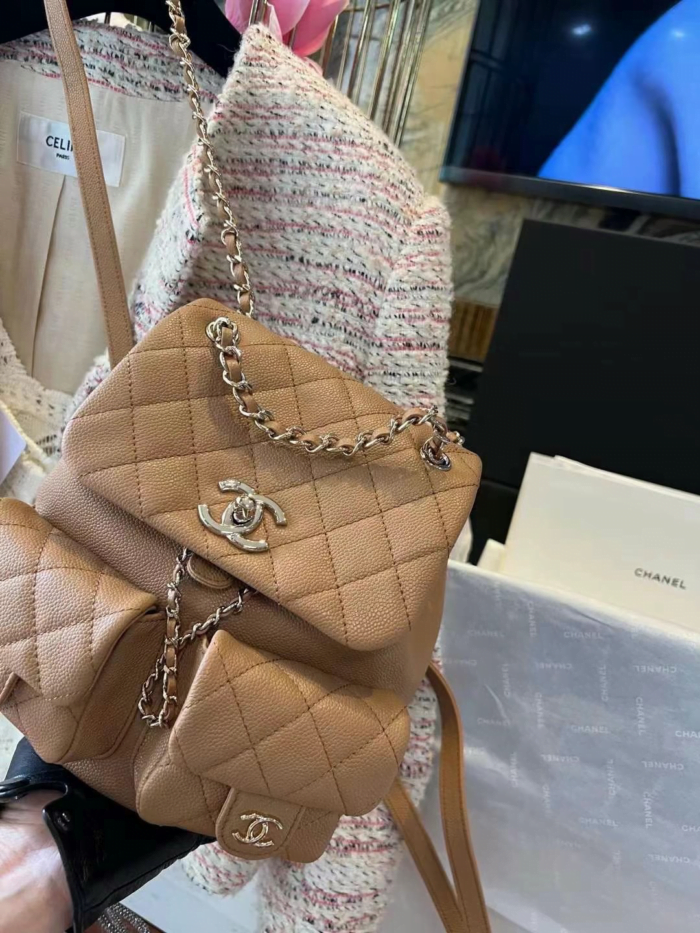 Chanel 23p duma backpack size:21x20cm