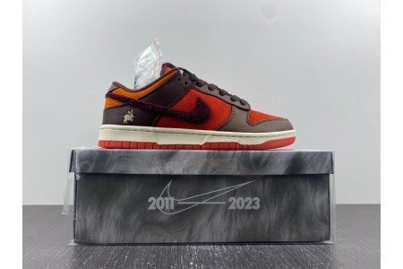 Nike Dunk Low PRM Year of the Rabbit Light Crimson