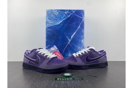 Nike SB Dunk Low Purple Lobster x Concepts