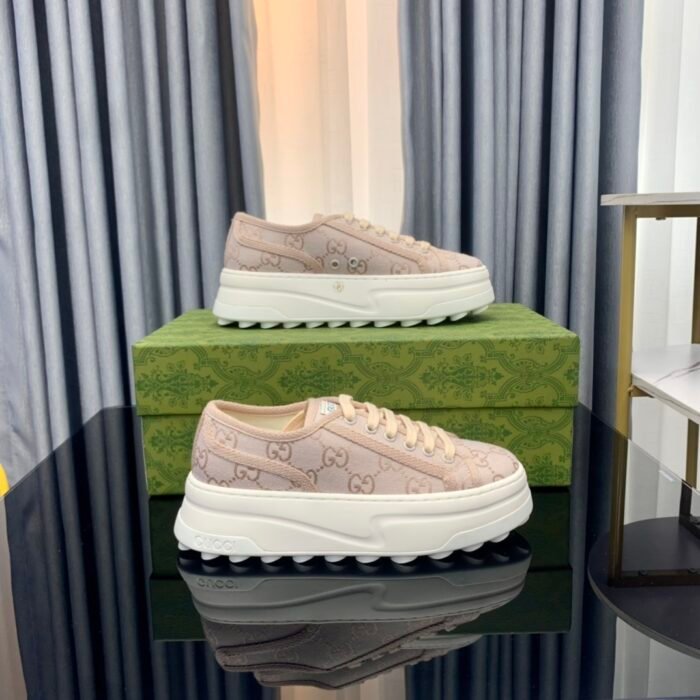 Gucci 2023 Read canvas casual platform shoes size: 35-40 note shoes size when you fill shipping address