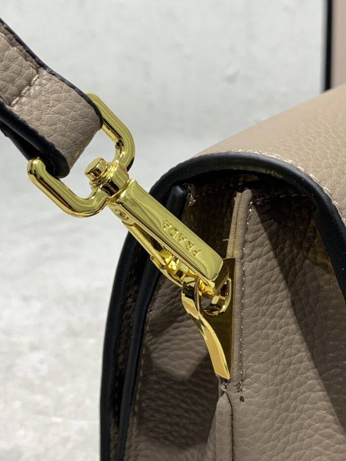 Prada renovate shoulder bag grey 55139 Size:24*15*10.5cm