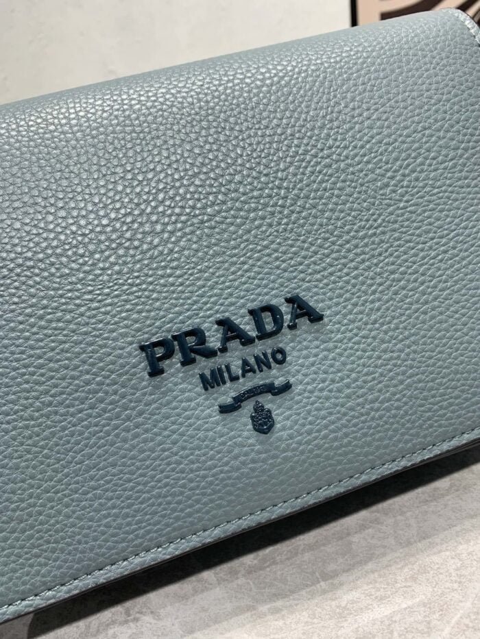 Prada renovate shoulder bag blue 55139 Size:24*15*10.5cm